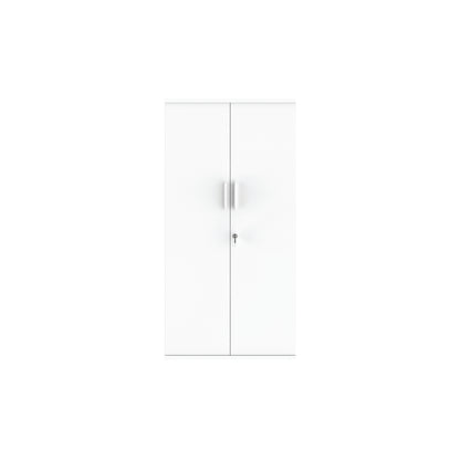 Astin 2 Door Cupboard Lockable 800x400x1592mm Arctic White KF824015