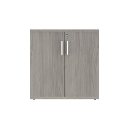 Astin 2 Door Cupboard Lockable 800x400x816mm Alaskan Grey Oak KF824046