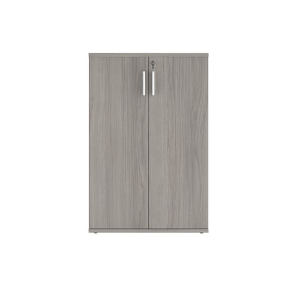 Astin 2 Door Cupboard Lockable 800x400x1204mm Alaskan Grey Oak KF824053