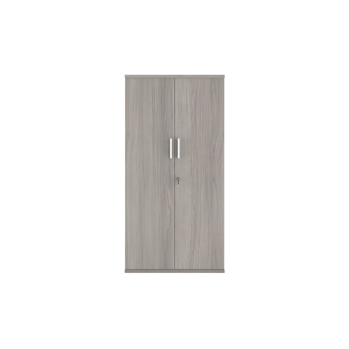 Astin 2 Door Cupboard Lockable 800x400x1592mm Alaskan Grey Oak KF824060