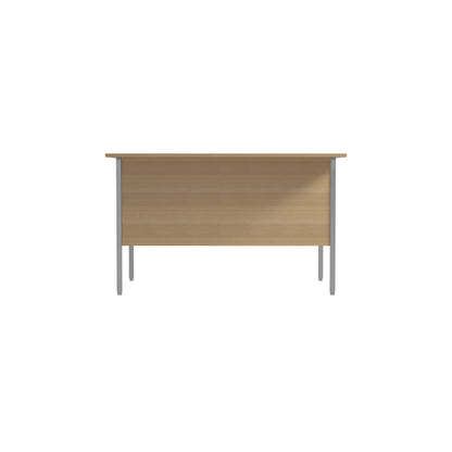 Serrion Rectangular 2 Drawer Pedestal 4 Leg Desk 1200x750x730mm Oak KF838372
