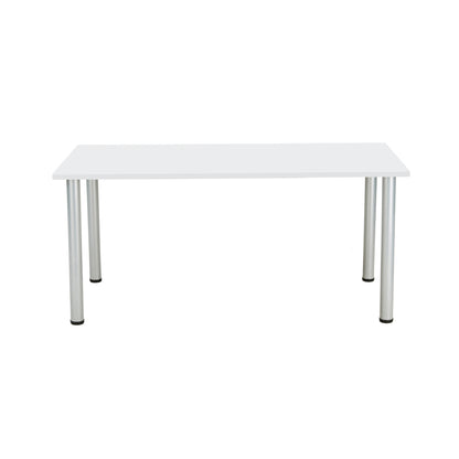 Jemini Rectangular Meeting Table 1600x800x730mm White KF840186