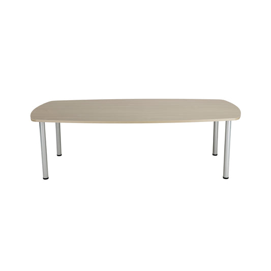 Jemini Boardroom Table 1800x1200x730mm Grey Oak KF840199