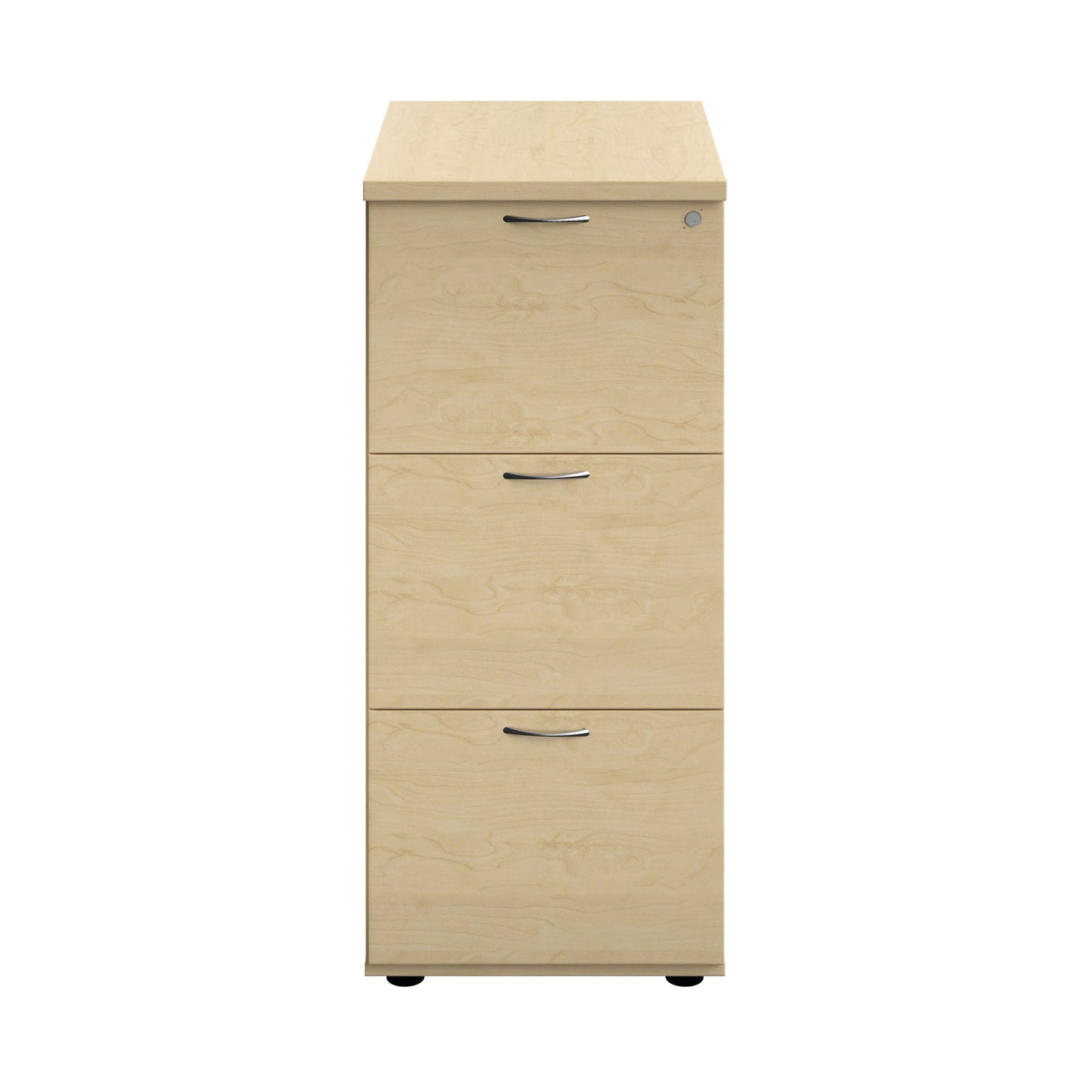 Jemini 3 Drawer Filing Cabinet 464x600x1030mm Maple KF90462