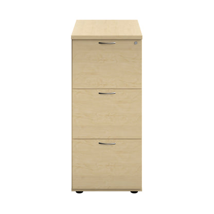 Jemini 3 Drawer Filing Cabinet 464x600x1030mm Maple KF90462