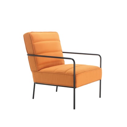 Jemini Wire Frame Reception Armchair 620x880x830mm Mustard KF90477