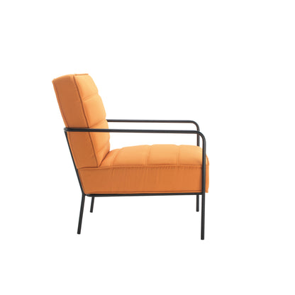 Jemini Wire Frame Reception Armchair 620x880x830mm Mustard KF90477