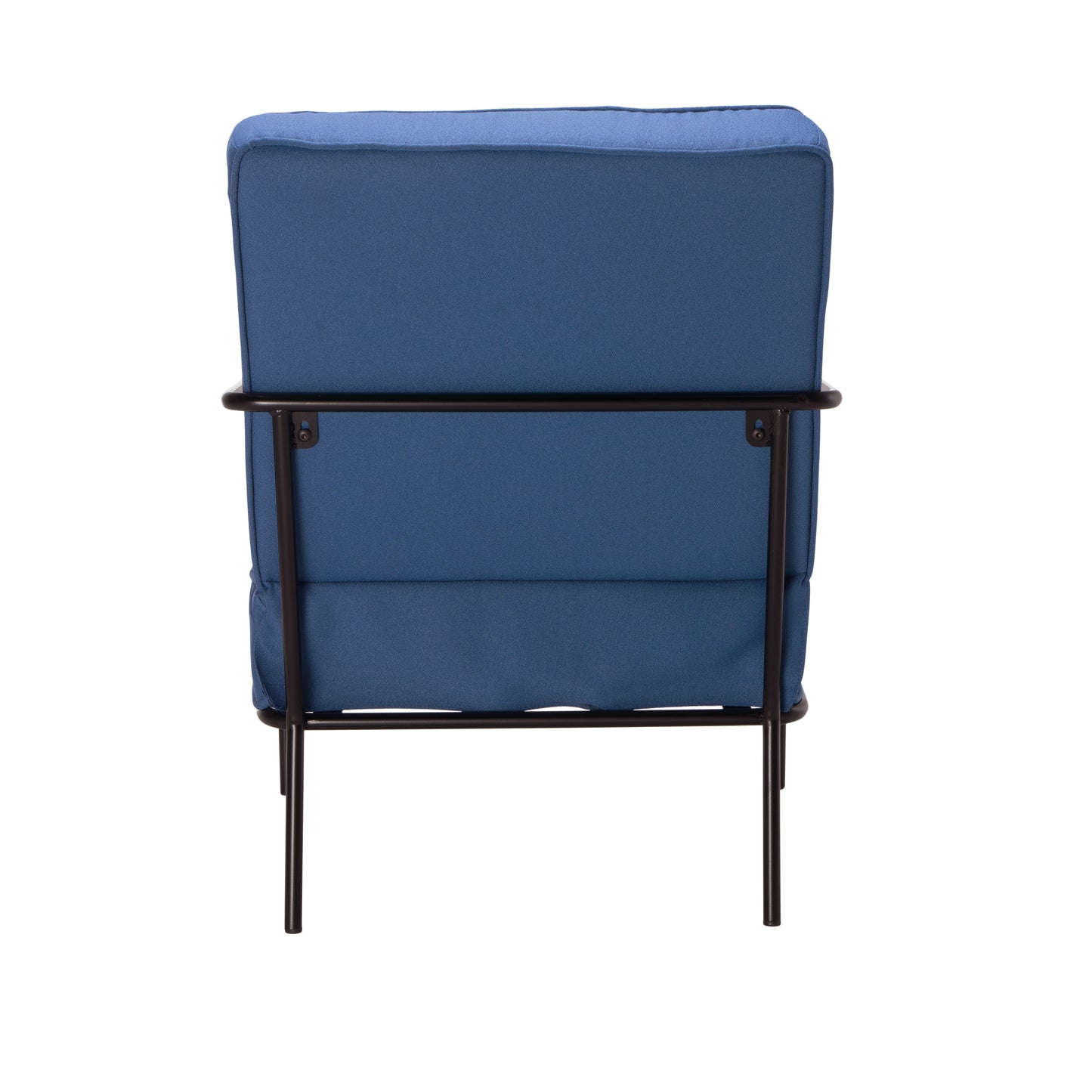 Jemini Wire Frame Reception Armchair 620x880x830mm Navy KF90478