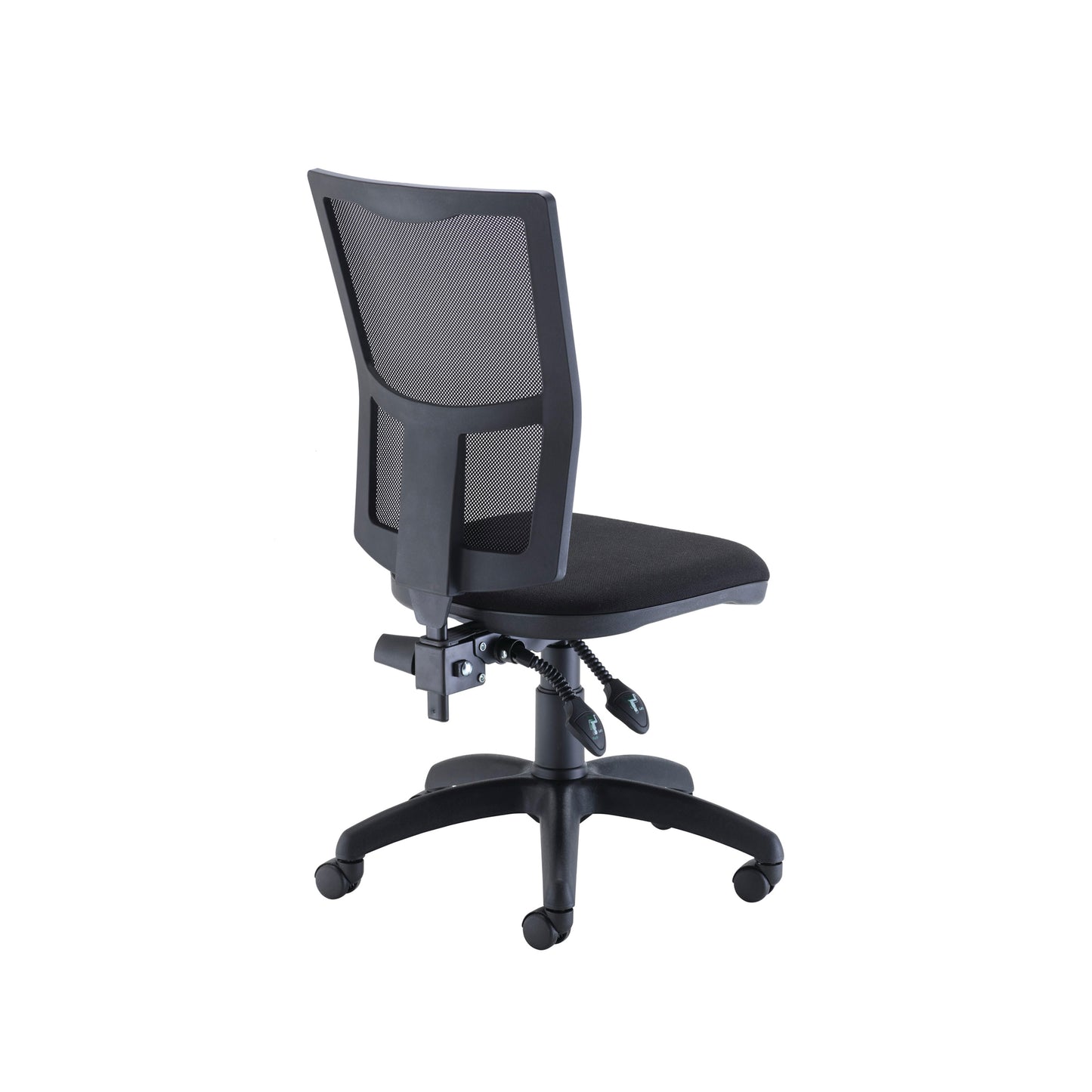 Arista Medway High Back Task Chair 640x640x1010-1175mm Mesh Back Black KF90545