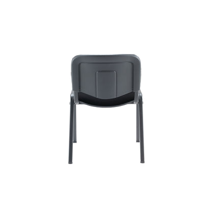 Jemini Ultra Multipurpose Stacking Chair 532x585x805mm Black KF90552