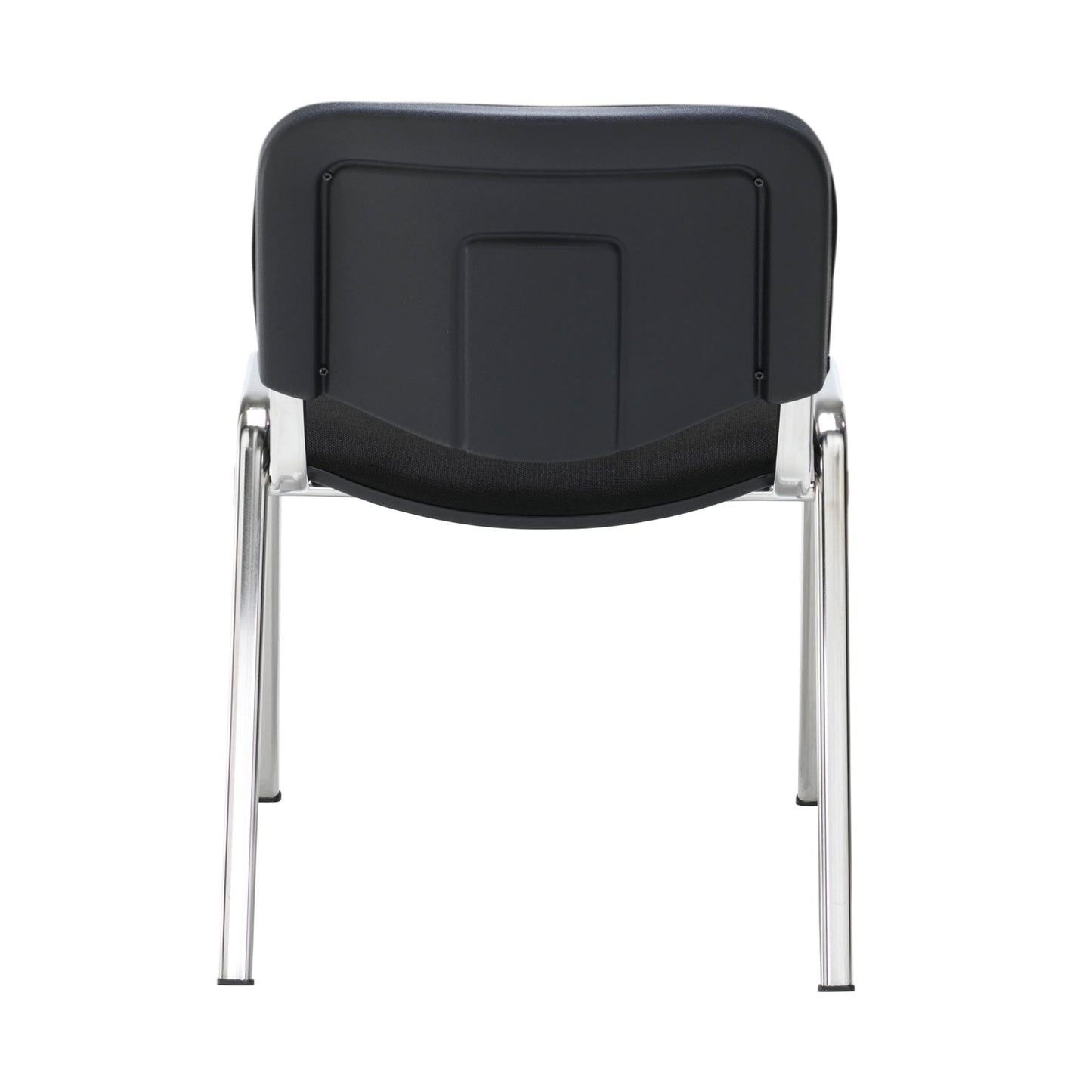 Jemini Ultra Multipurpose Stacking Chair 532x585x805mm Chrome/Black KF90558