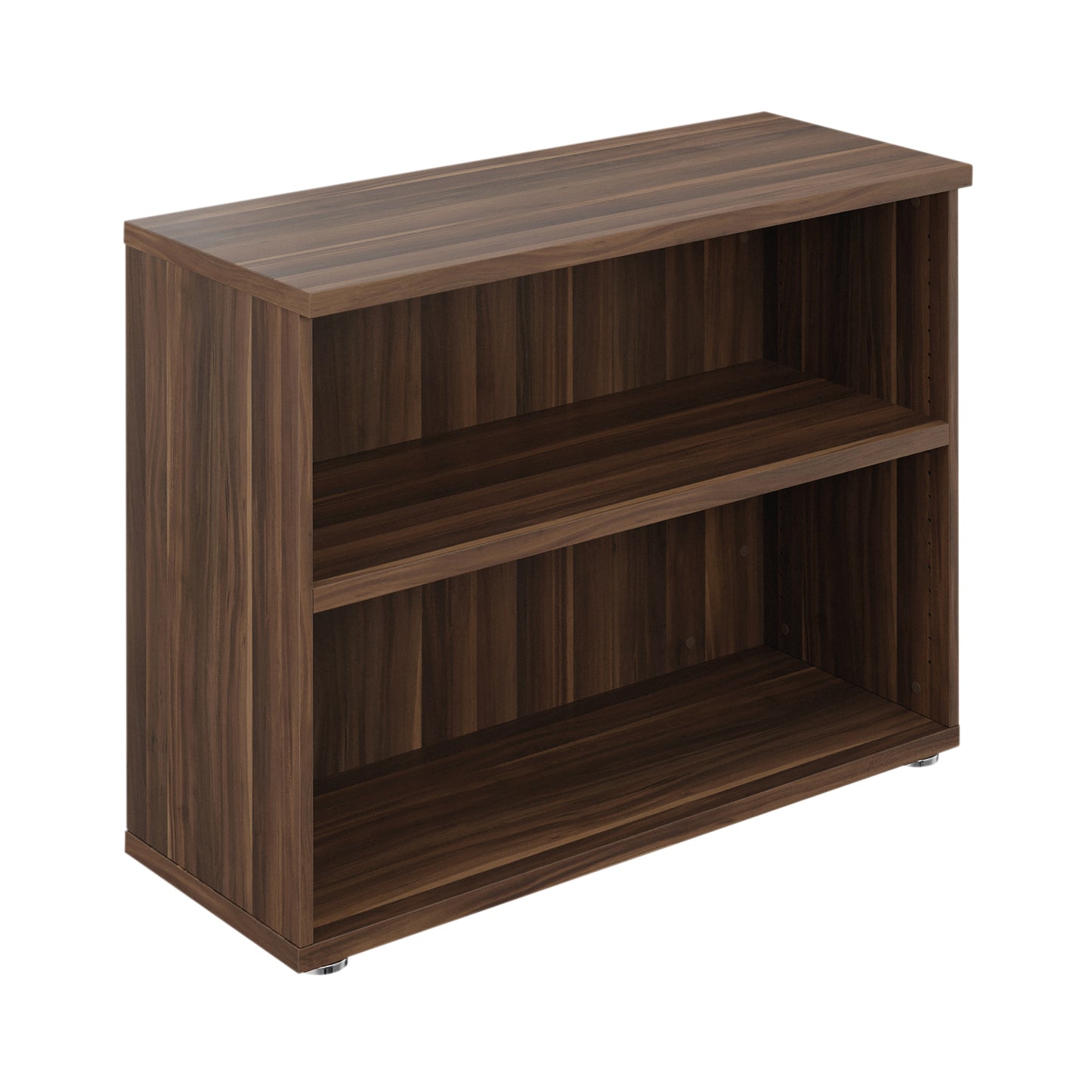Avior Executive Bookcase 1005x404x800mm Dark Walnut KF90614