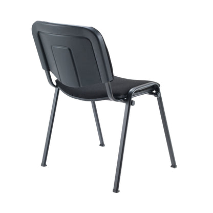 First Ultra Multipurpose Stacking Chair 532x585x805mm Charcoal KF98505