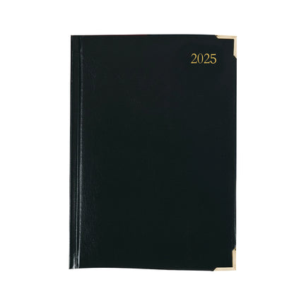 Executive Diary Day Per Page A5 Black 2025 KFEA51BK25