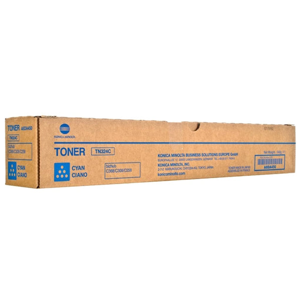 TN-324C Toner cyan for C258/C308/C368