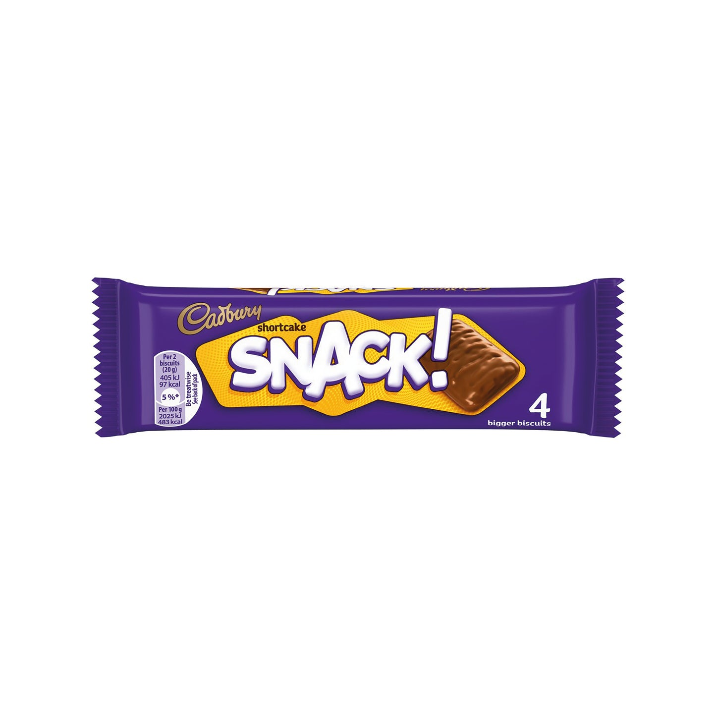 Cadbury Snack Shortcake 40g (Pack of 36) 4249109