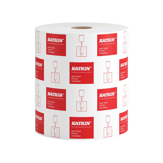 Katrin Classic Hand Towel Roll 2-Ply White (Pack of 6) 481911