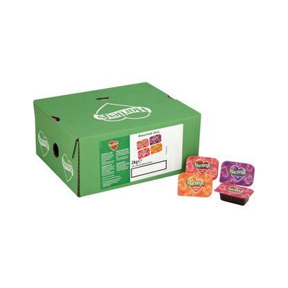 Hartleys Assorted Jams 20g Portions (Pack of 100) NST876