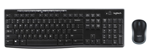 Logitech MK270 UK EN Wireless Keyboard and Mouse Desktop Set 920-004523
