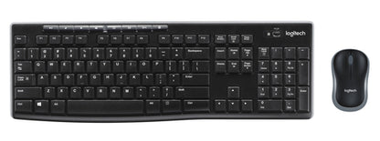 Logitech MK270 UK EN Wireless Keyboard and Mouse Desktop Set 920-004523