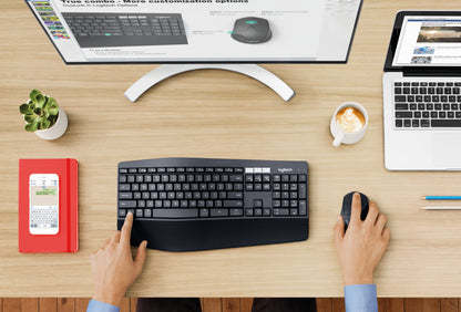 Logitech MK850 Wireless Keyboard and Mouse Set QWERTZ German Bluetooth Smart Black 920-008224