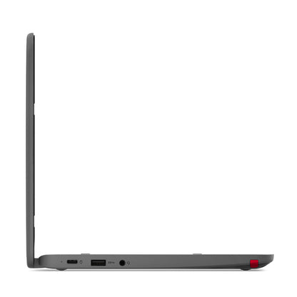 Lenovo 300e Yoga Chromebook MediaTek Kompanio 520 29.5 cm (11.6") Touchscreen HD 8 GB LPDDR4x-SDRAM 64 GB eMMC Wi-Fi 6 (802.11ax) ChromeOS Grey