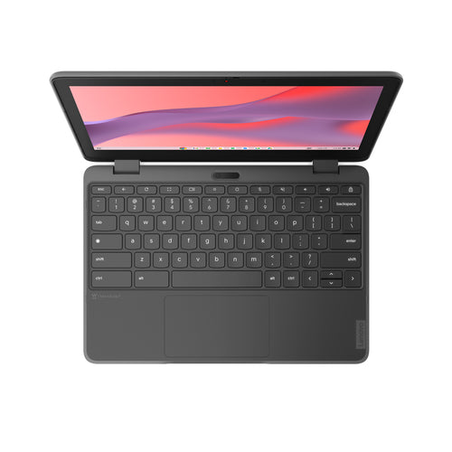 Lenovo 300e Yoga Chromebook MediaTek Kompanio 520 29.5 cm (11.6") Touchscreen HD 8 GB LPDDR4x-SDRAM 64 GB eMMC Wi-Fi 6 (802.11ax) ChromeOS Grey