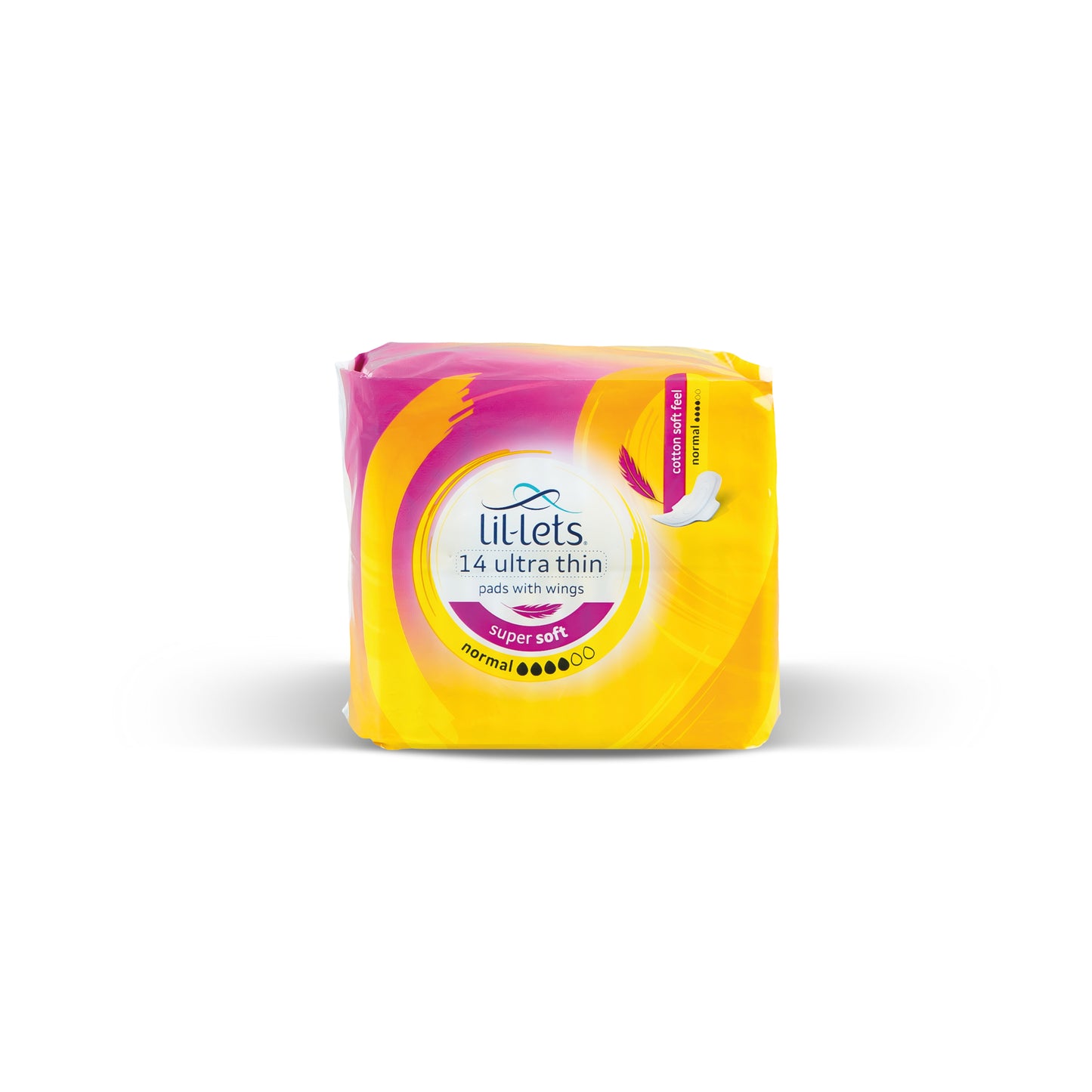 Lil-Lets Supersoft Sanitary Pads Ultra with Wings Normal x14 (Pack of 24) 94LSPNO-CH