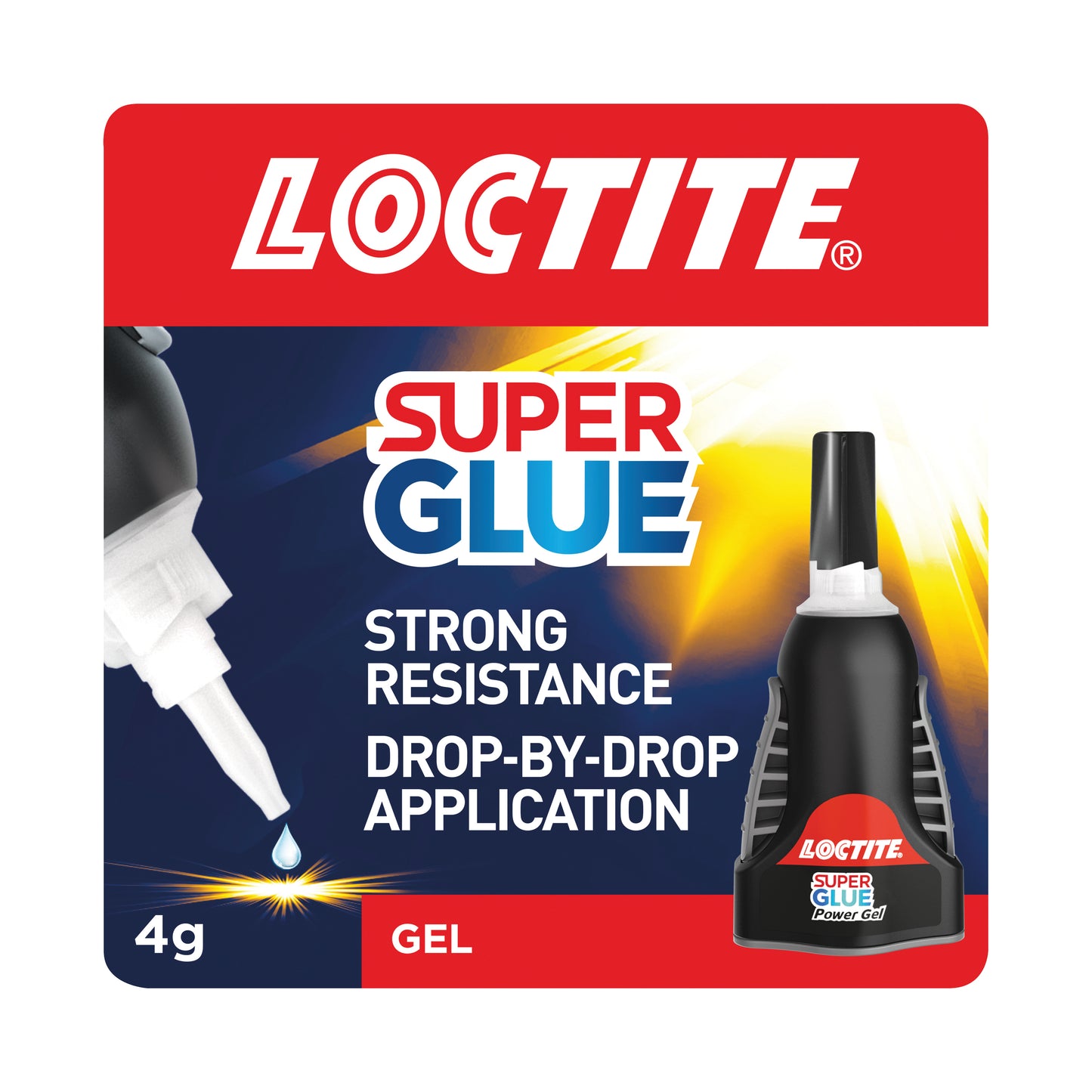 Loctite Super Glue Control Power Gel 4g 2633673