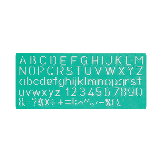 Linex Lettering Stencil Set 10/20/30mm (Pack of 3) LXG8500S