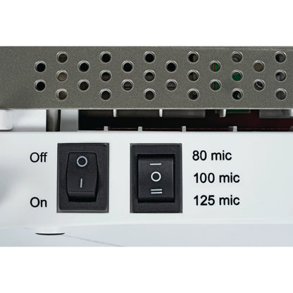 Leitz iLAM Laminator Office A4 Hot laminator 400 mm/min Silver, White