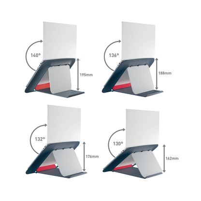 Leitz Ergo Cosy Adjustable Laptop Stand, 80% recycled plastic