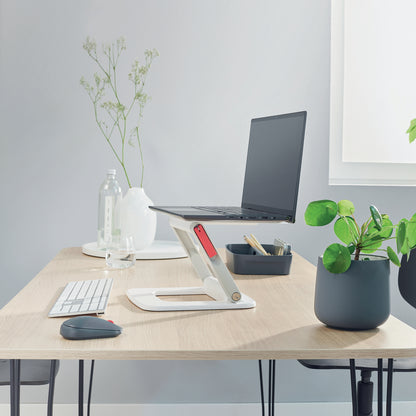 Leitz Ergo Adjustable Multi-Angle Laptop Stand, 63% recycled plastic