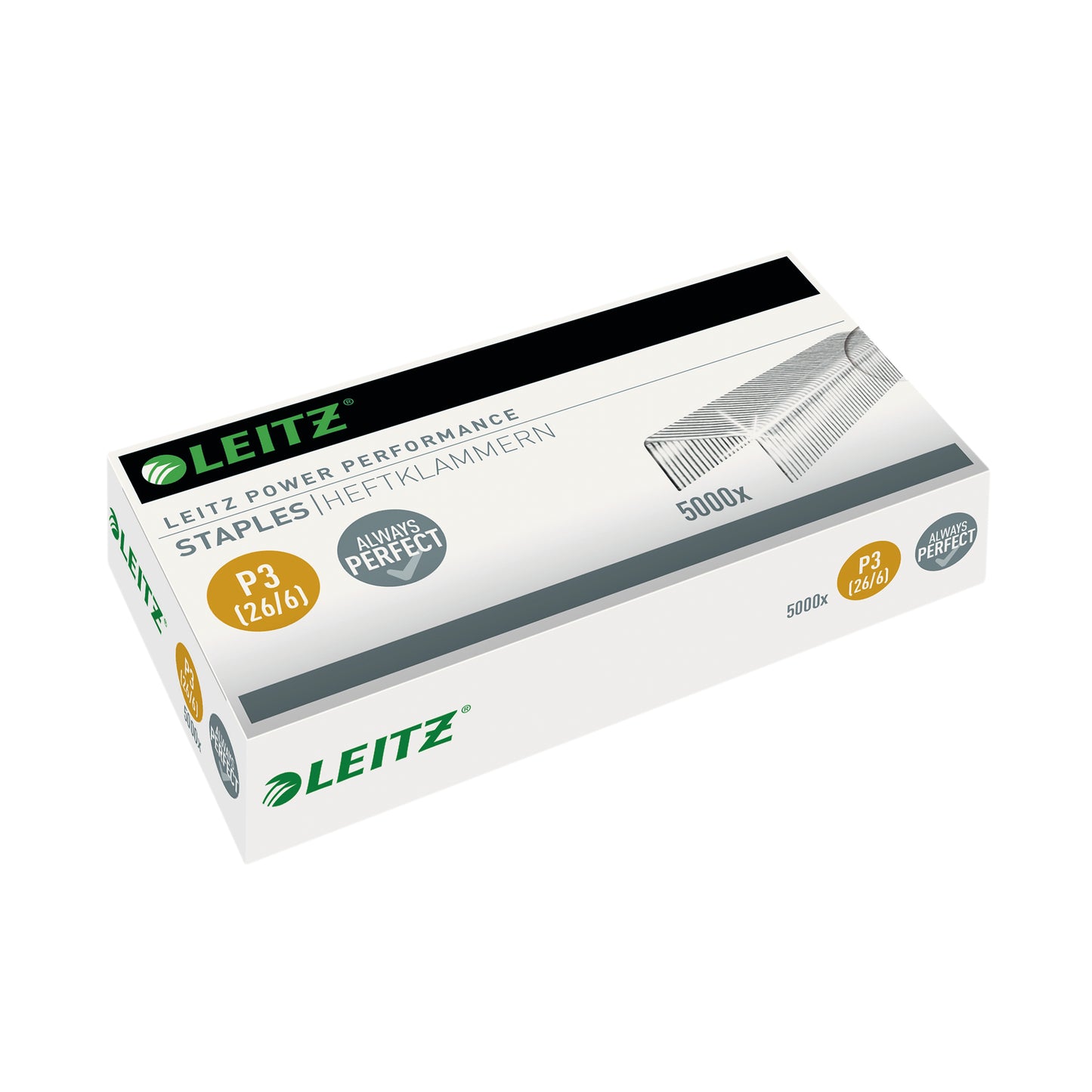 Leitz Staples P3 26/6 Box of 5000