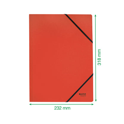 Leitz Recycle Card Folder with elastic bands