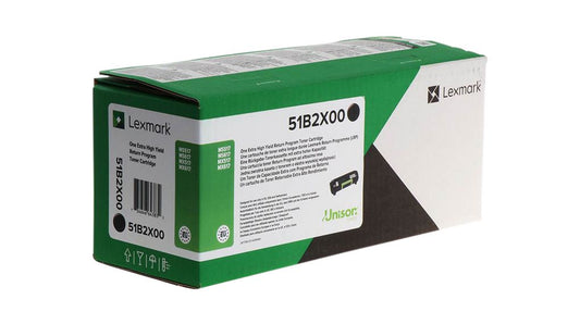 Lexmark 51B2X00 toner cartridge 1 pc(s) Original Black