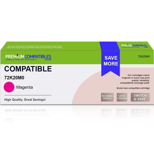 Compatible 72K20M0 Magenta toner