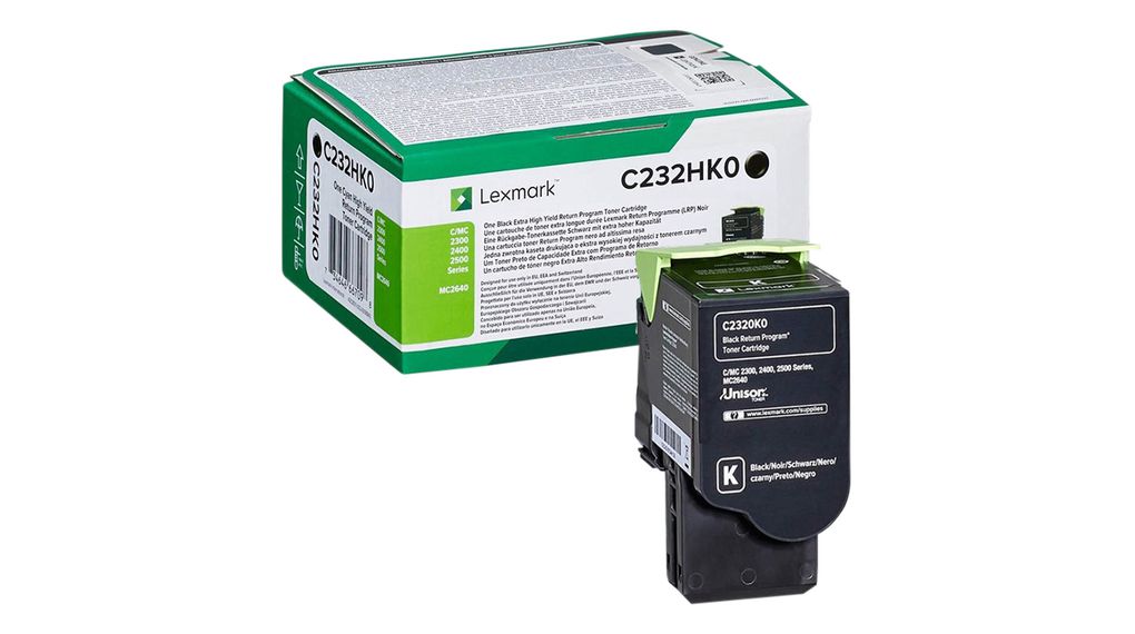 Lexmark C232HK0 toner cartridge 1 pc(s) Original Black