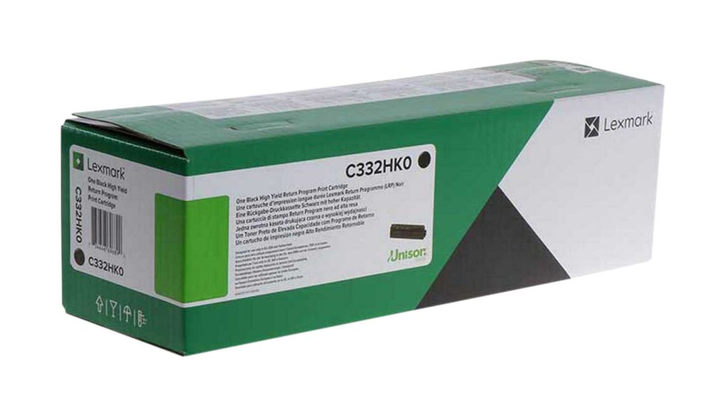 Lexmark C332HK0 toner cartridge 1 pc(s) Black