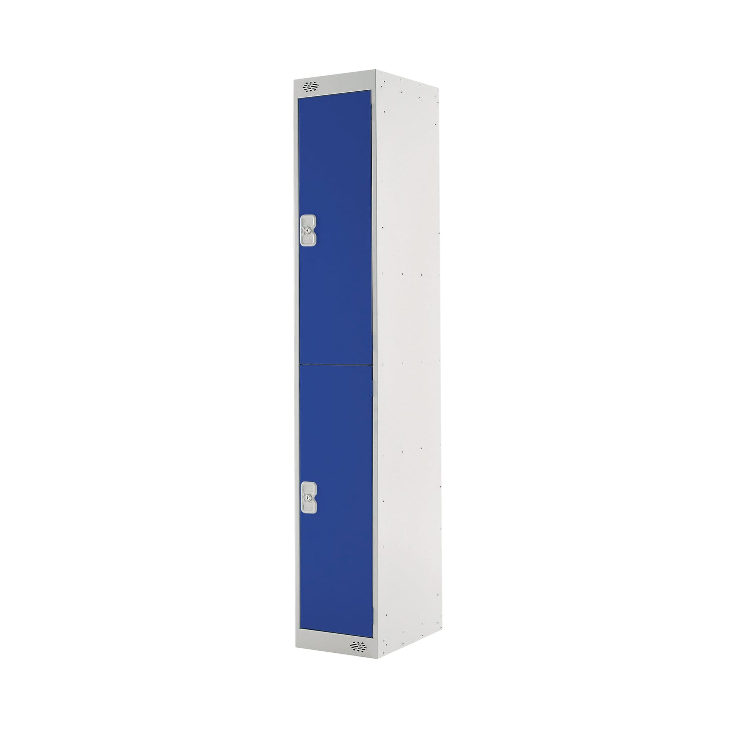 Two Compartment Locker 300x450x1800mm Blue Door MC00043