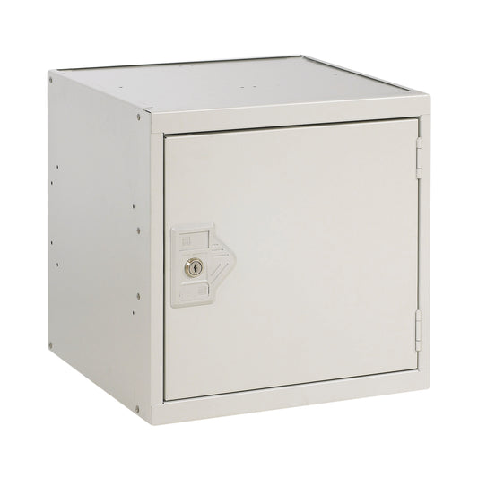 One Compartment Cube Locker 380x380x380mm Light Grey Door MC00092