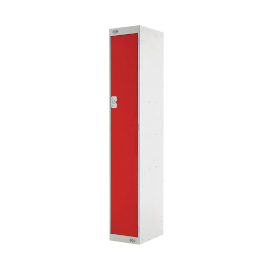 One Compartment Express Standard Locker 300x450x1800mm Red Door MC00153