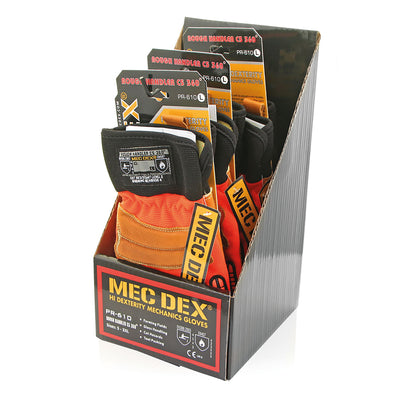 Mec DexRough Handler C5 360 Mechanics Gloves 1 Pair Orange 2XL