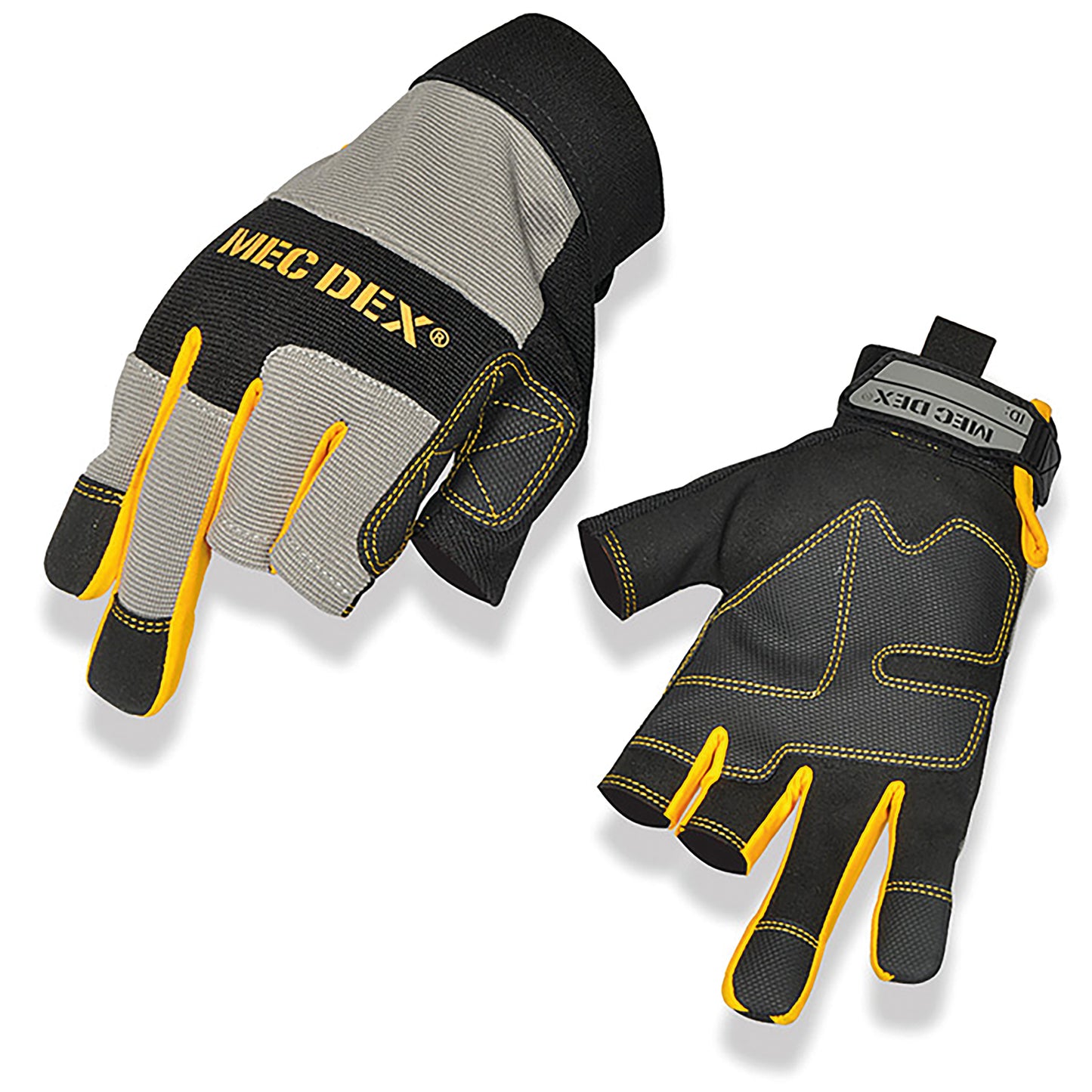 Mec DexWork Passion Tool Mechanics Gloves 1 Pair Grey/Gold L