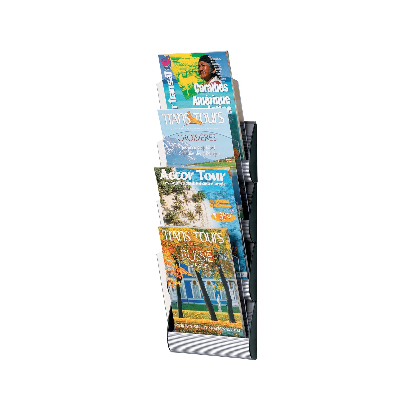 Fast Paper Maxi System Wall Display 4xA4 Clear Pockets 4064X4.35