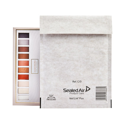 Mail Lite + Bubble Lined Postal Bag Size C/0 150x210mm Oyster White (Pack of 100) MLPC/0