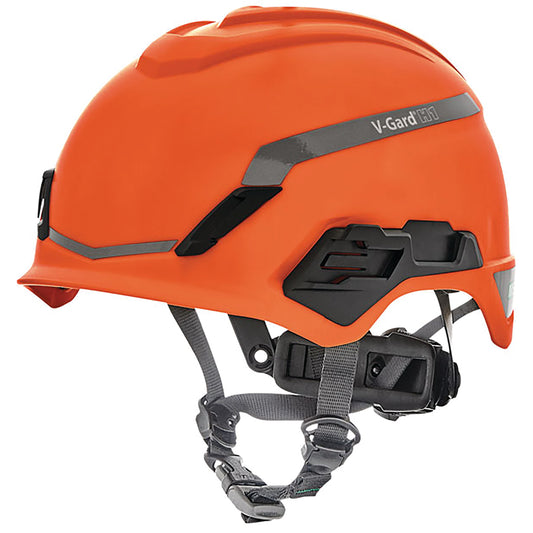 MSA V-Gard H1 Non Vented Helmet Orange