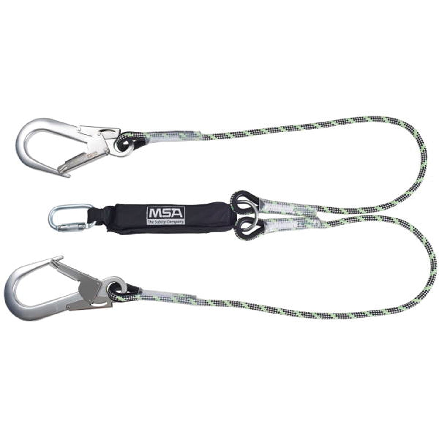 MSA 1.8m Kernmantel Twin Leg Energy Absorbing Lanyard