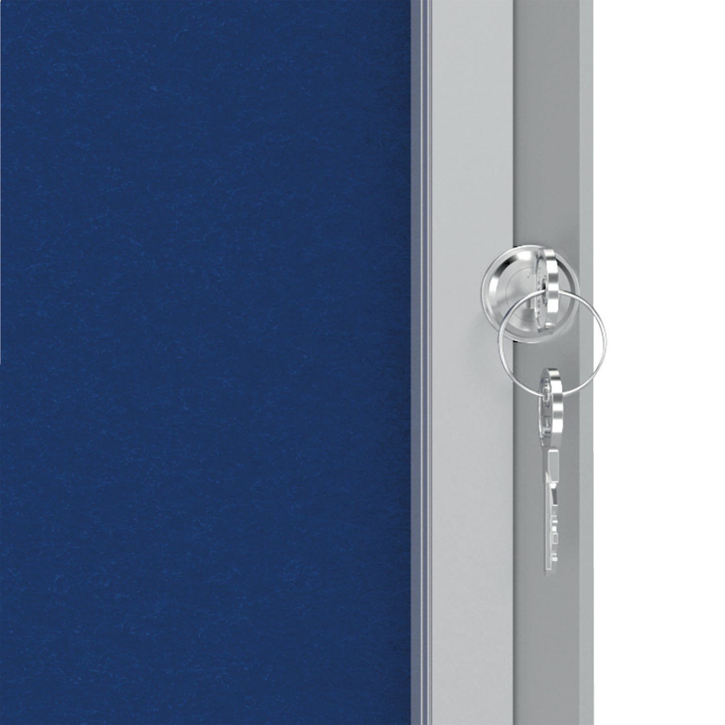 Nobo Premium Plus Felt Lockable Notice Board 9xA4 1902556