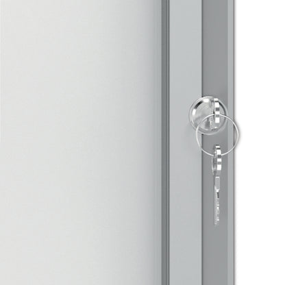Nobo Premium Plus Outdoor Magnetic Lockable Notice Board 8xA4